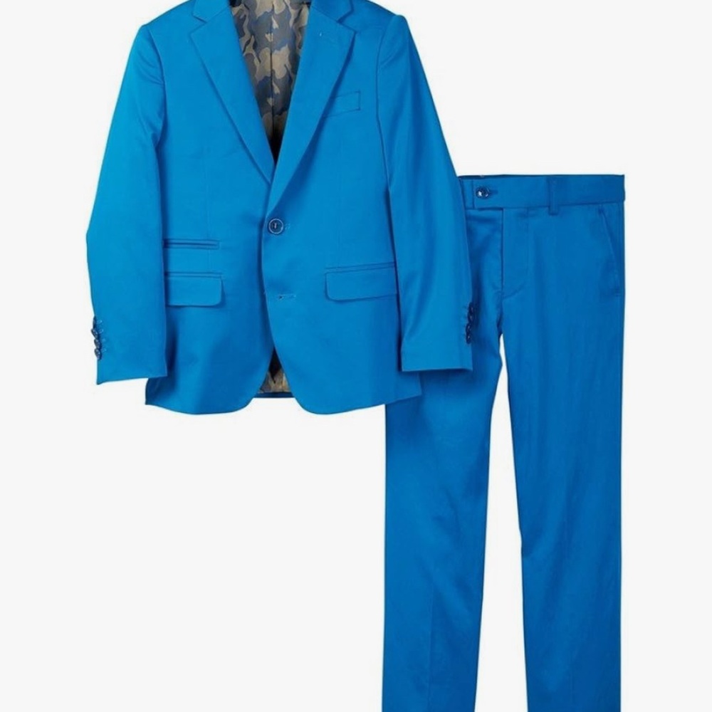Boy’s Blue Suit Set